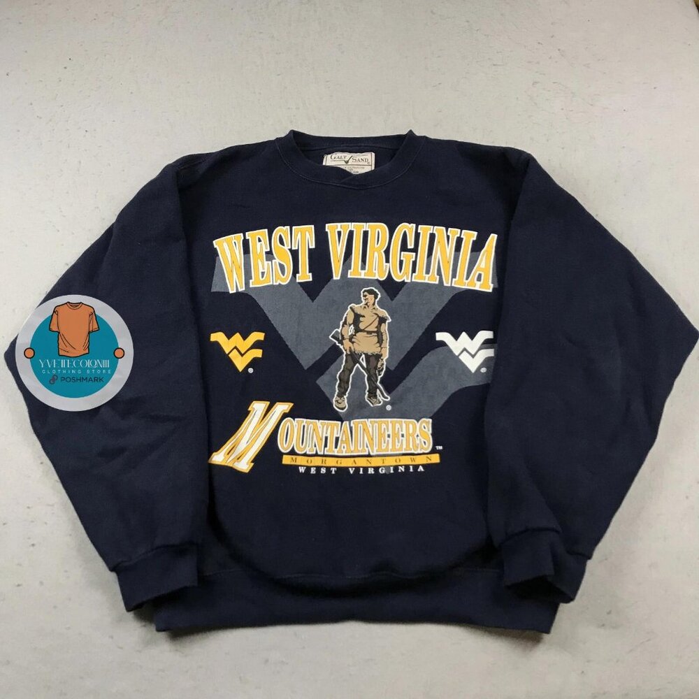 West Virginia Mountaineers NCAA Shirt Sweatshirt Retro '94